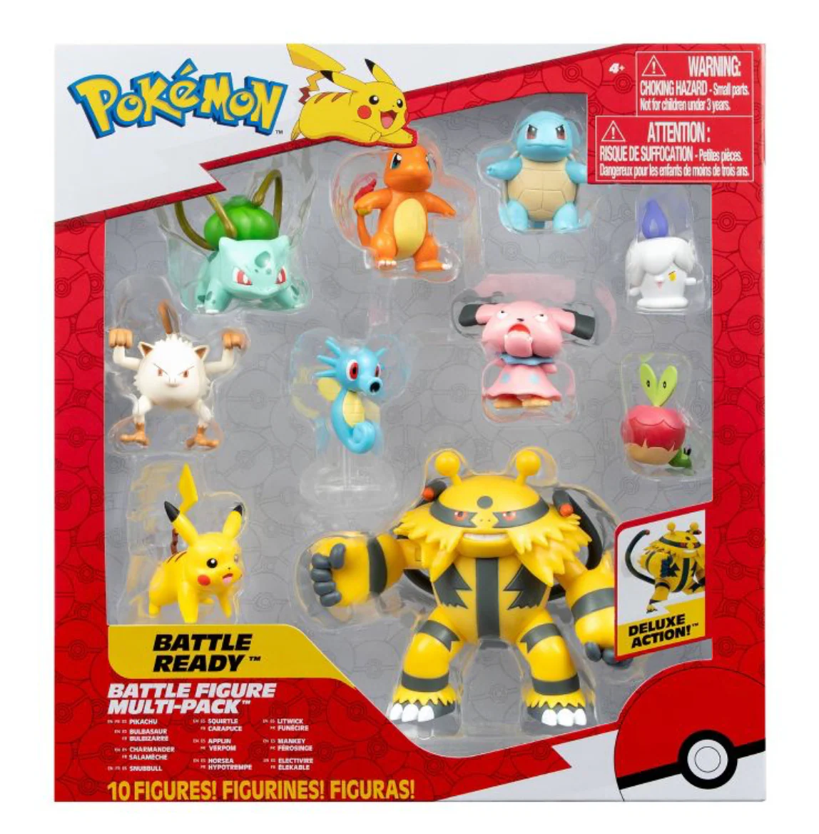 Pokémon Battle Ready Action Figure Set Exclusive | Battle Figure Multipack | Deluxe Action!