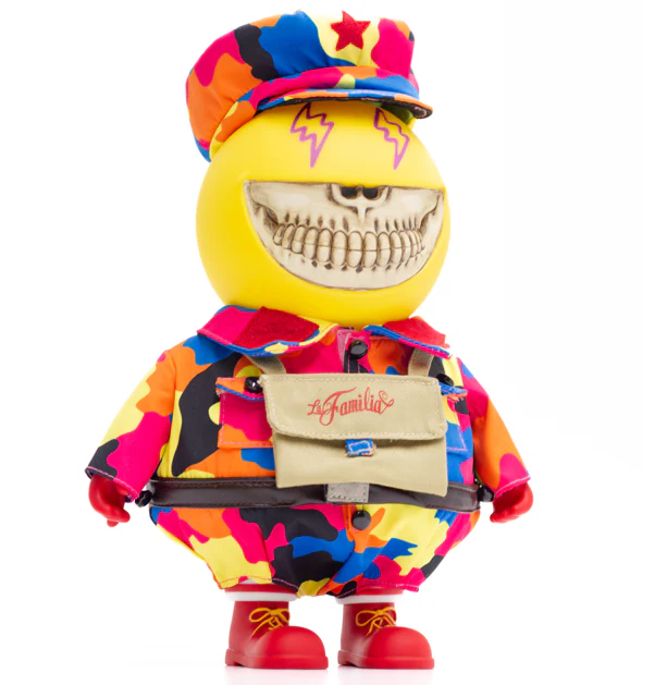 La Familia Grin 8" Vinyl Figure by JBalvin x Ron English Popaganda - Image 4