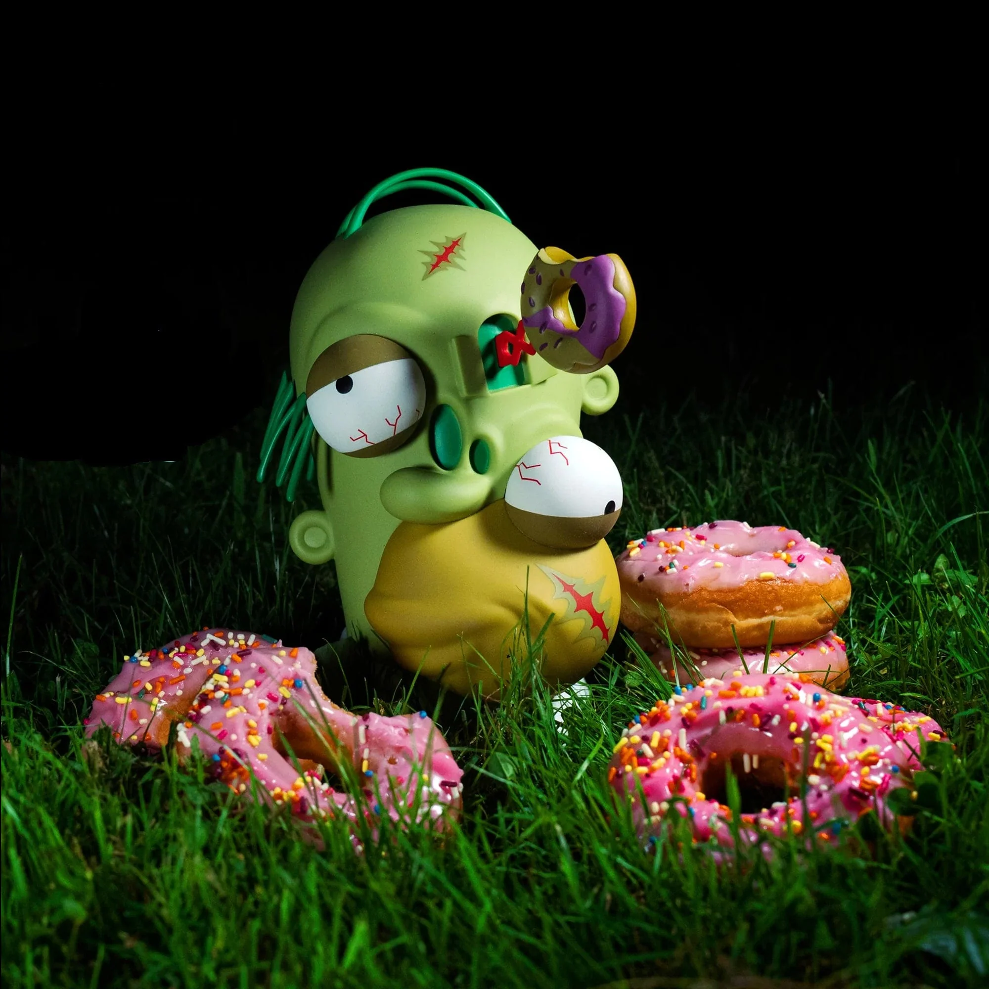 Donut Brain ZOMBIE by Bakea x Martian Toys