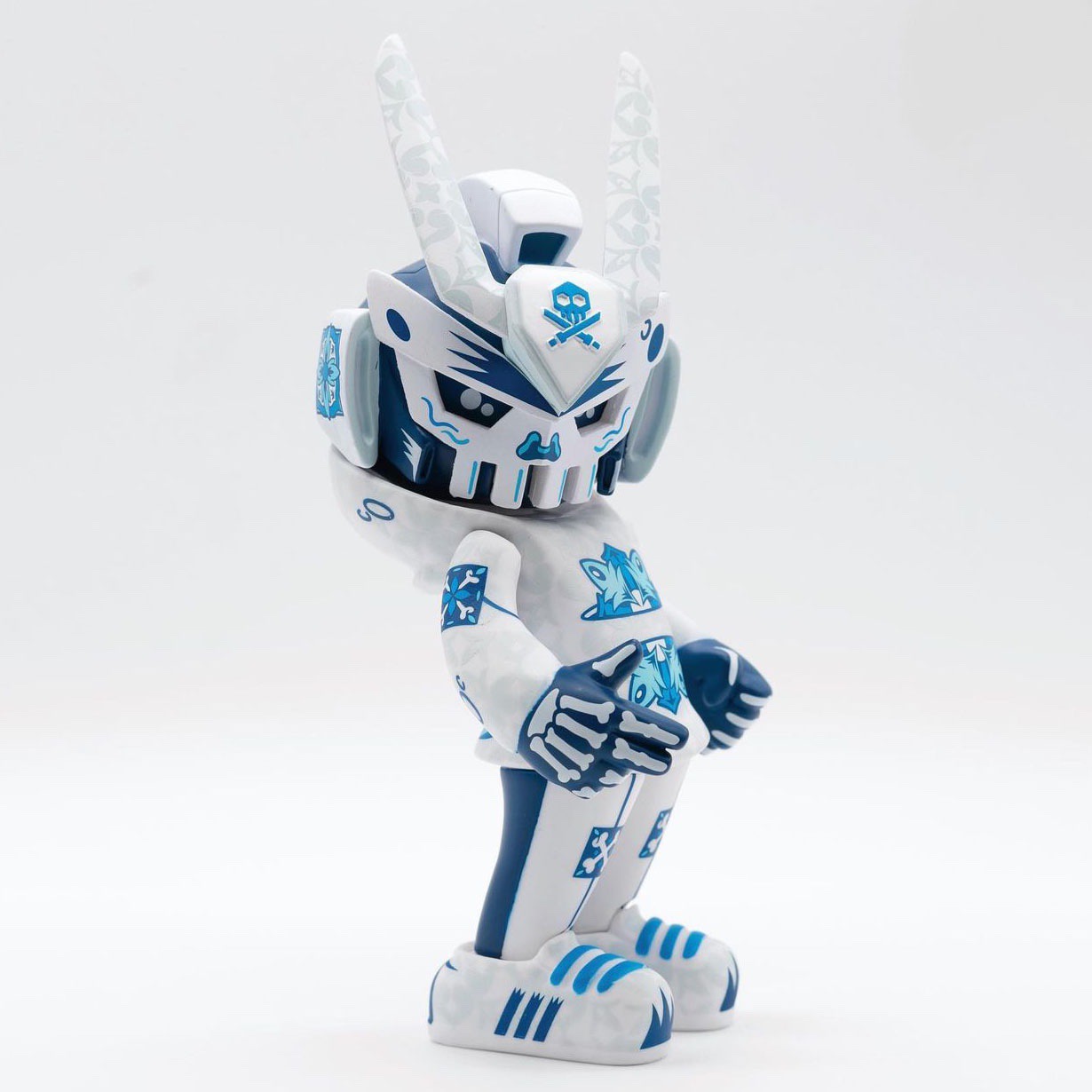 Add Fuel Blue No Fur Classic 6" TEQ63 by Quiccs x Martian Toys LE 250