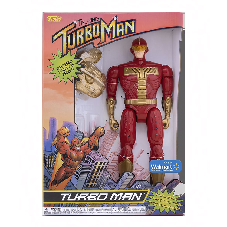 Funko Action Figure: Jingle All The Way - Turbo Man with Lights and Sounds