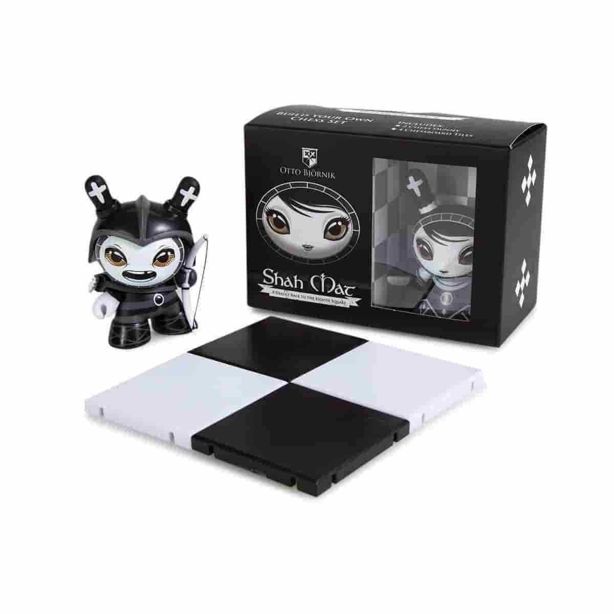 Shah Mat Mini Dunny Chess Series by Otto Bjornik x Kidrobot Full Display Case Contains 8 Blind Boxes - Image 2